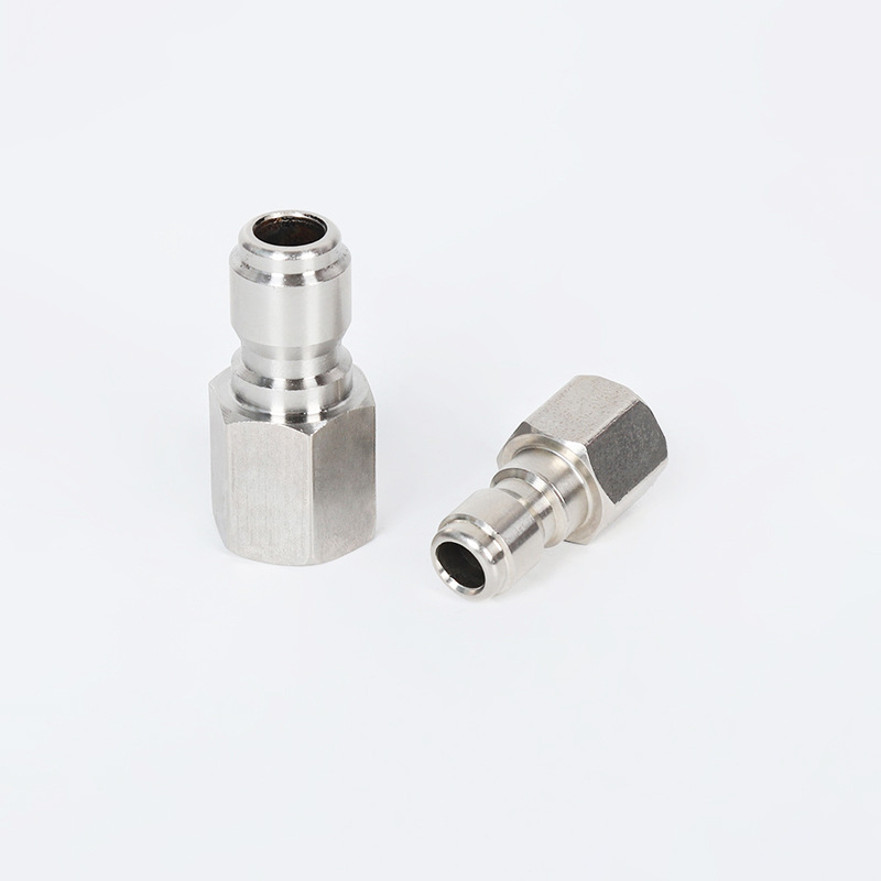 Máy làm sạch áp suất cao thẳng qua đầu nối nhanh quay