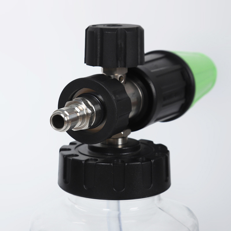 Máy rửa xe áp suất cao có thể điều chỉnh bình xốp