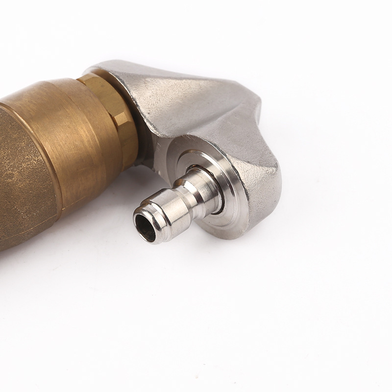 Vườn làm vườn bằng thép không gỉ kim loại 304 đầu phun nước rắn