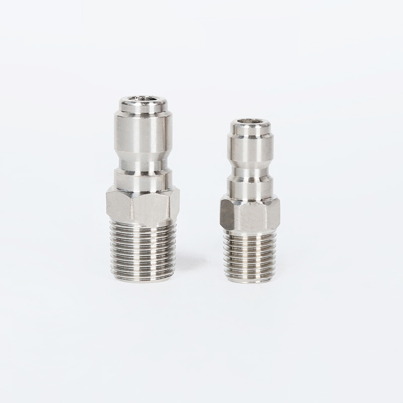 Kết nối nhanh bằng thép không gỉ 3/8 Phụ kiện phích cắm nhanh