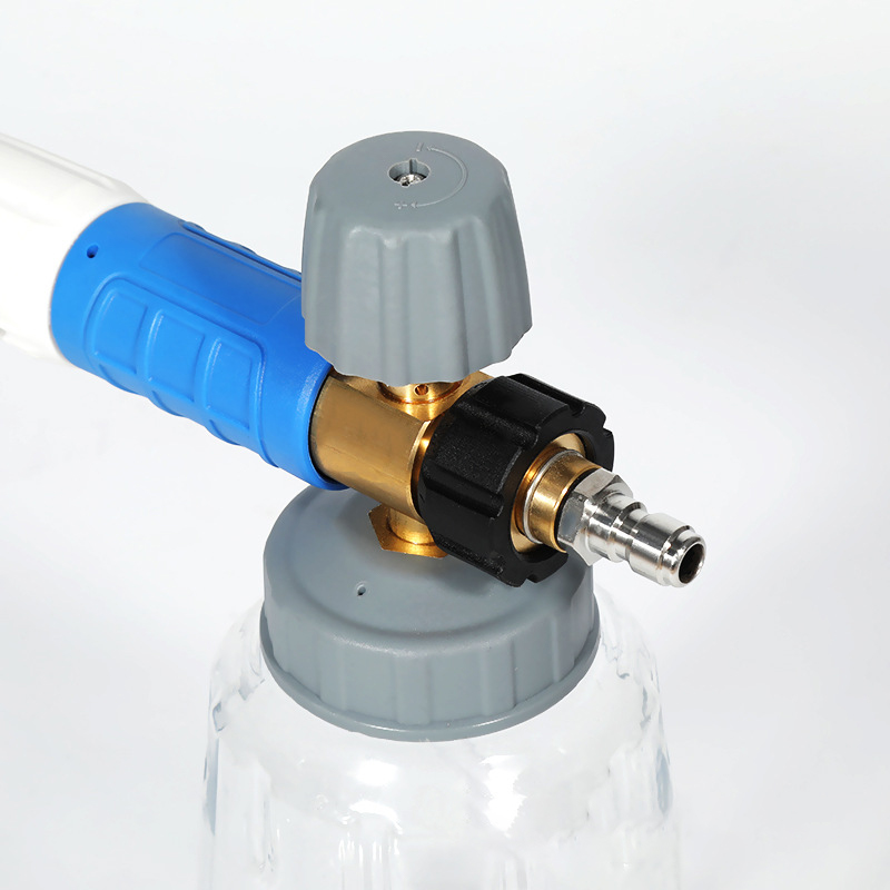 Thương mại áp suất cao trong suốt xe rửa xe pa nồi lớn miệng bọt